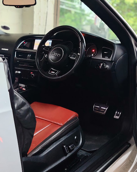 Audi leather interior